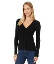 【送料無料】 リラピー レディース ニット・セーター アウター Ribbed Cardigan Sweater Black