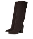 【送料無料】 ナインウェスト レディース ブーツ・レインブーツ シューズ Chicke Dark Brown Suede