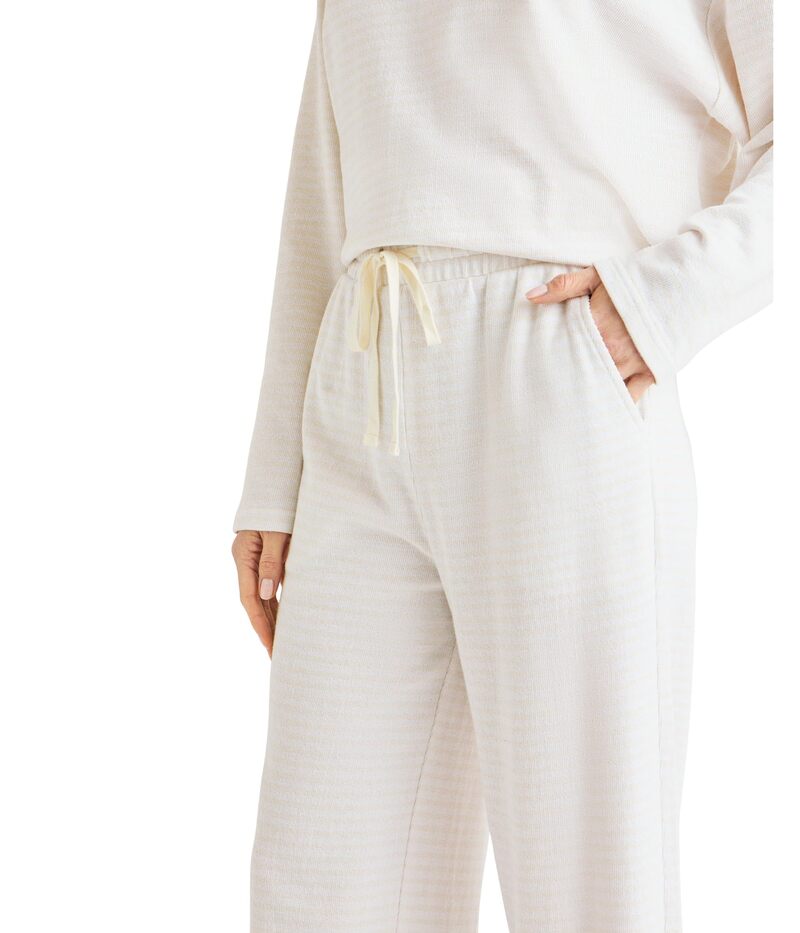 【送料無料】 スプレンディット レディース カジュアルパンツ ボトムス Bisous Crop Pant White Sand/White