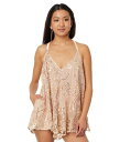 【送料無料】 フリーピープル レディース ジャンプスーツ トップス Swingin It Romper Champagne Combo