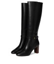 【送料無料】 コールハーン レディース ブーツ・レインブーツ シューズ Glendale Tall Boot Black Leather