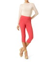 【送料無料】 ヒュー レディース デニムパンツ ボトムス Game Changing Denim Capri Leggings with Tulip Hem Cranberry