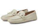 【送料無料】 コールハーン レディース スリッポン・ローファー シューズ Evelyn Chain Driver Ivory Leather