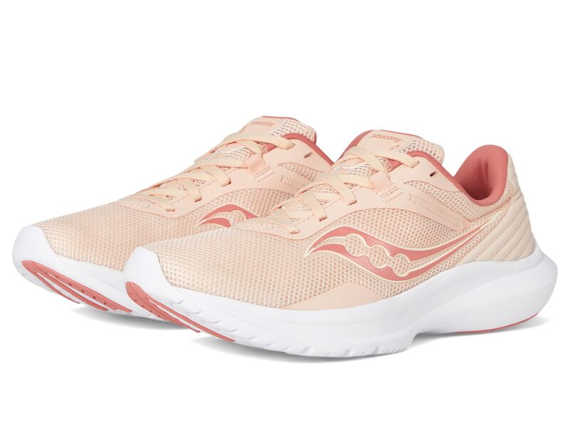サッカニー レディース シューズ スニーカー Saucony Convergence Peach/White ホワイト