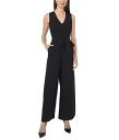 【送料無料】 ヴィンスカムート レディース ジャンプスーツ トップス V-Neck Wide Leg Jumpsuit Rich Black