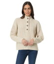 【送料無料】 ドード アンドコー レディース ニット・セーター アウター Moss Point Henley Sweater Oatmeal Heather II(4)