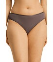 【送料無料】 ハンロ レディース パンツ アンダーウェア Cotton Seamless Hi-Cut Full Brief 1626 Stonewash