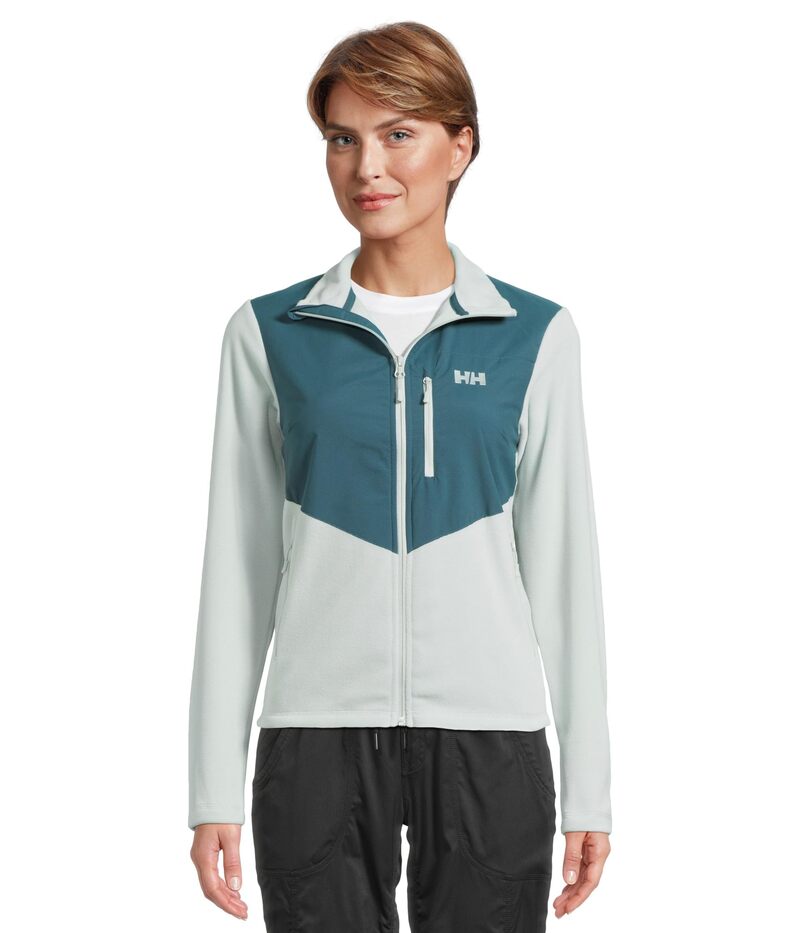 【送料無料】 ヘリーハンセン レディース コート アウター Daybreaker Block Jacket Green Mist