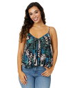 【送料無料】 ソルティークルー レディース シャツ トップス Desert Island Cami Black Tropic