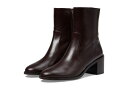 【送料無料】 スチュアート ワイツマン レディース ブーツ・レインブーツ シューズ Esme Zip Bootie Dark Brown