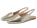 【送料無料】 ジャックロジャース レディース サンダル シューズ Pennie Slingback Ballet - Leather Platinum