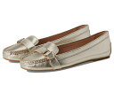 【送料無料】 ジャックロジャース レディース サンダル シューズ Hanover Hardware Moccassin - Leather Platinum