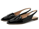 【送料無料】 ジャックロジャース レディース サンダル シューズ Pennie Slingback Ballet - Patent Black