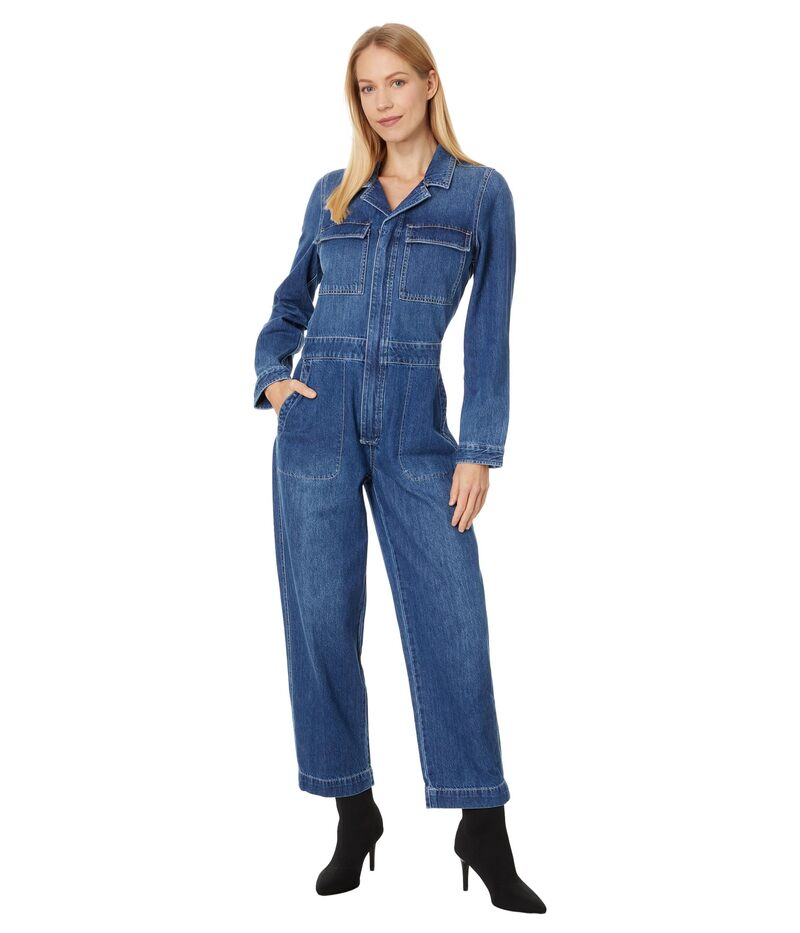 【送料無料】 メイドウェル レディース ジャンプスーツ トップス Zip Front Iconic Coverall in Dewitt Wash Dewitt Wash