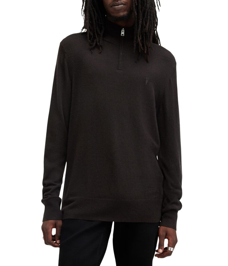 オールセインツ メンズ アウター パーカー・スウェット AllSaints Kilburn Zip Funnel Coffee Brown ブラウン