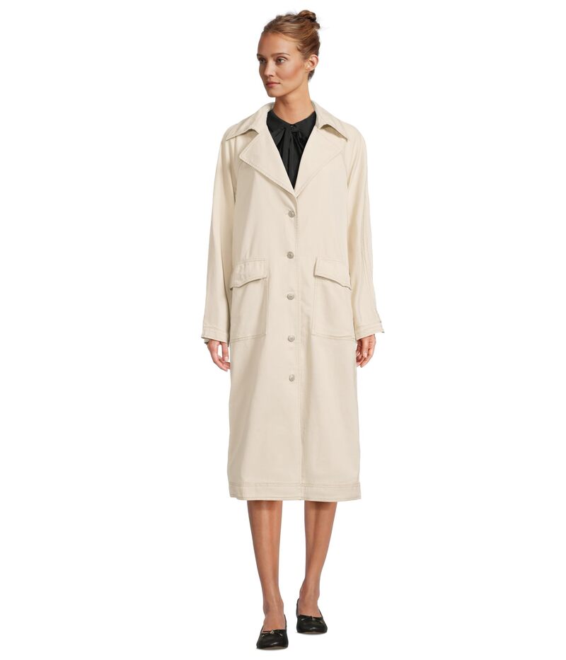 【送料無料】 フリーピープル レディース コート アウター Perry Washed Trench French Oak