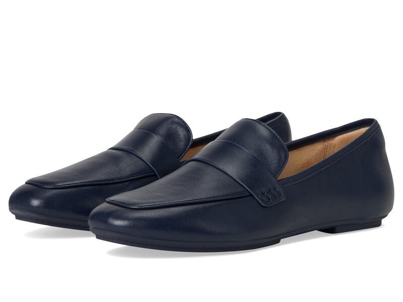 フィットフロップ レディース シューズ スリッポン・ローファー レザー FitFlop Delicato Soft Leather Loafers Midnight Navy ネイビー