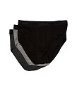 【送料無料】 ツーイグジスト メンズ ブリーフパンツ アンダーウェア 3-Pack ESSENTIAL Contour Pouch Brief Black/Gr...