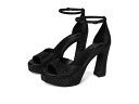 【送料無料】 ナチュライザー レディース ヒール シューズ 27 Edit Delphie-Sparkle Black Satin(4)
