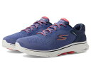 【送料無料】 スケッチャーズ レディース スニーカー シューズ Go Walk 7 - Cosmic Waves Navy/Coral(4)