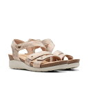 【送料無料】 クラークス レディース ヒール シューズ Calenne Clara Bronze Metallic Textile