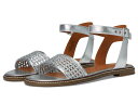 【送料無料】 ラッキーブランド レディース サンダル シューズ Kimaya Ankle Strap Sandal Silver