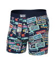 【送料無料】 サックスアンダーウェアー メンズ ボクサーパンツ アンダーウェア Vibe Boxer Brief 2-Pack Vanity Plates/Maritime
