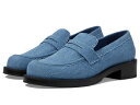 【送料無料】 スチュアート ワイツマン レディース スリッポン・ローファー シューズ Palmer Bold Loafer Washed