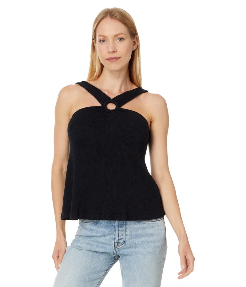 【送料無料】 マイケルスターズ レディース シャツ トップス Imani Halter Top Black