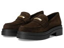 【送料無料】 スティーブ マデン レディース スリッポン・ローファー シューズ Rodrigo Brown Suede(4)