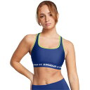 【送料無料】 アンダーアーマー レディース ブラジャー アンダーウェア Cross-Back Mid Bra Tech Blue/Retro Green/Whi...