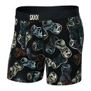 【送料無料】 サックスアンダーウェアー メンズ ボクサーパンツ アンダーウェア Vibe Super Soft Boxer Brief Friday Night Camo/Black