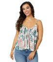 【送料無料】 ソルティークルー レディース シャツ トップス Desert Island Cami White Tropic