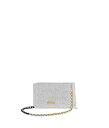 【送料無料】 レベッカミンコフ レディース ハンドバッグ バッグ Soft Wallet On A Chain Silver