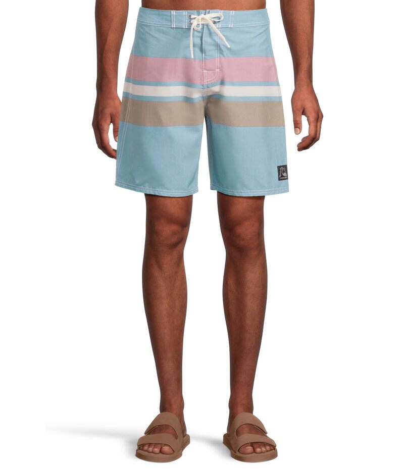 【送料無料】 クイックシルバー メンズ ハーフパンツ・ショーツ 水着 Original Straight Leg 18 BoardShorts Niagara