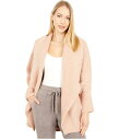 【送料無料】 ベアフットドリームス レディース ニット・セーター アウター Cozychic Chevron Ribbed Cardi Misty Rose
