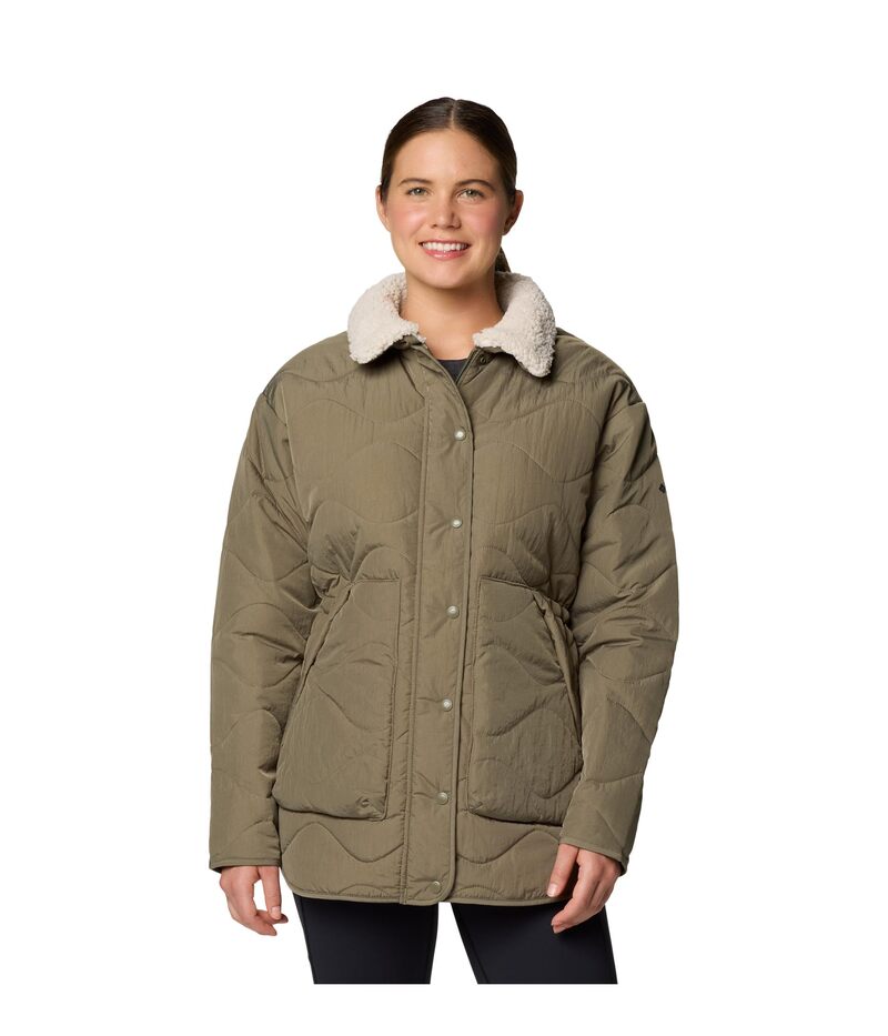 ReVida ŷԾŹ㤨֥ӥ ǥ   ƥ 㥱å Columbia Birchwood? II Quilted Jacket Stone Green ꡼פβǤʤ18,480ߤˤʤޤ