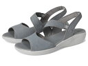 【送料無料】 ライフストライド レディース サンダル シューズ Cheerful Strappies Graphite Waxy Fabric