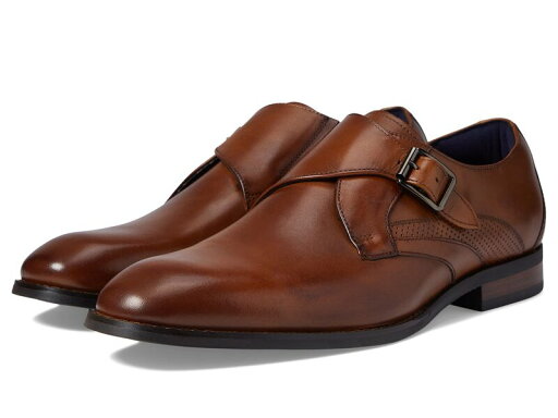 【送料無料】 ステイシーアダムス メンズ オックスフォード シューズ Karcher Monk Strap Cognac 【送料無料】 ステイシーアダムス メンズ オックスフォード シューズ Karcher Monk Strap Cognac