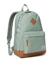 【送料無料】 ハーシェルサプライ メンズ バックパック・リュックサック バッグ Heritage Backpack Iceberg Green Crosshatch(4)