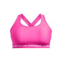 【送料無料】 アンダーアーマー レディース ブラジャー アンダーウェア Plus Size Crossback Mid Bra Rebel Pink/Rebel...