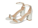 【送料無料】 スチュアート ワイツマン レディース ヒール シューズ Nudist Poppy Block 75 White/Clear/Natural