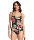 【送料無料】 トッミーバハマ レディース 上下セット 水着 Lily Cat Rev Tank One-Piece Black Rev
