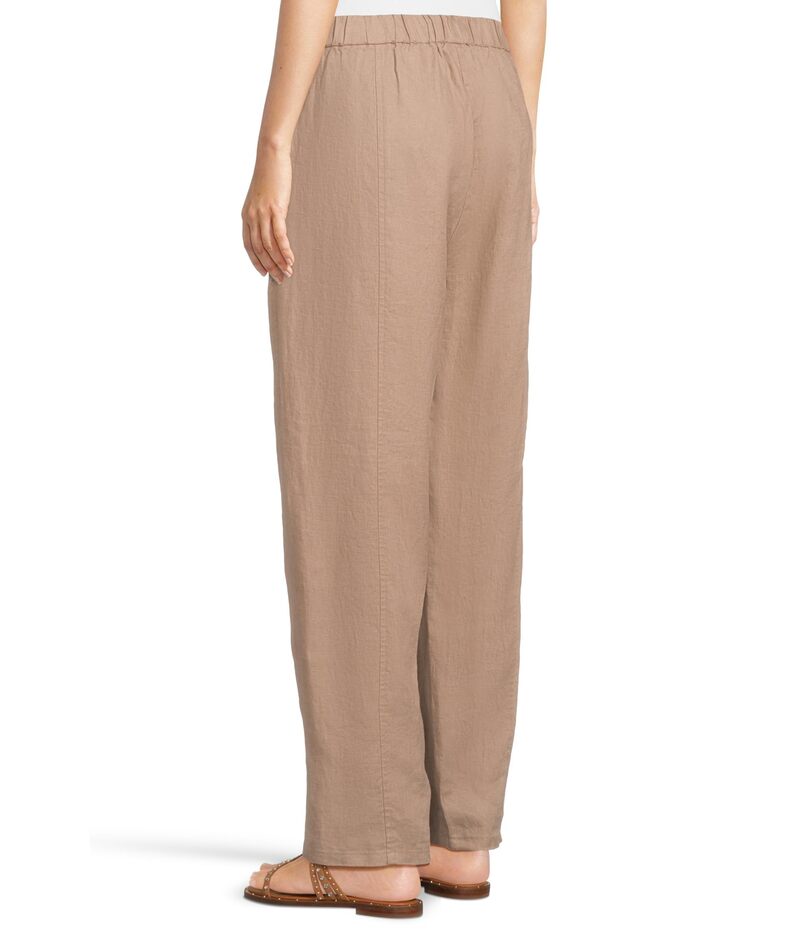 【送料無料】 エイリーンフィッシャー レディース カジュアルパンツ ボトムス Ankle Pleated Lantern Pants Cocoa