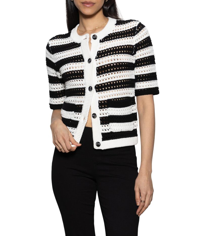 サンクチュアリー レディース アウター ニット・セーター ジャケット Sanctuary Open Knit Sweater Jac..