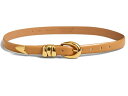 【送料無料】 メイドウェル レディース ベルト アクセサリー Triple Metal Keeper Belt Desert Camel