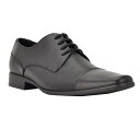 【送料無料】 カルバンクライン メンズ オックスフォード シューズ Bram Black Leather