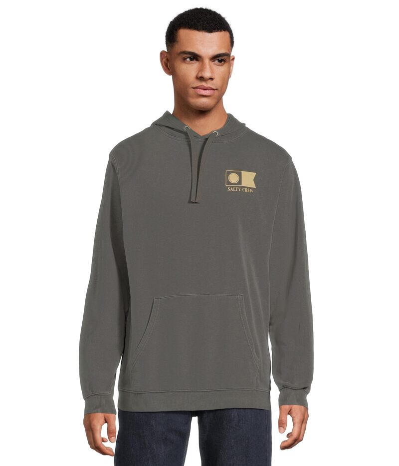 【送料無料】 ソルティークルー メンズ パーカー・スウェット アウター Flagship Fleece Coal
