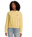 【送料無料】 ソルティークルー レディース パーカー・スウェット アウター Queen Palm Crew Dusty Gold