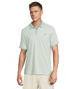 【送料無料】 ヴァインヤードヴァインズ メンズ シャツ トップス Stripe Edgartown Pique Polo Aqua Haze